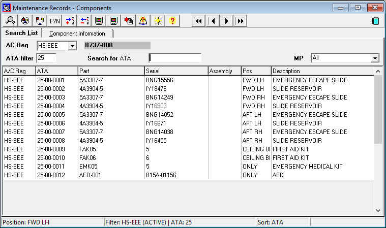 screenshot of MX System